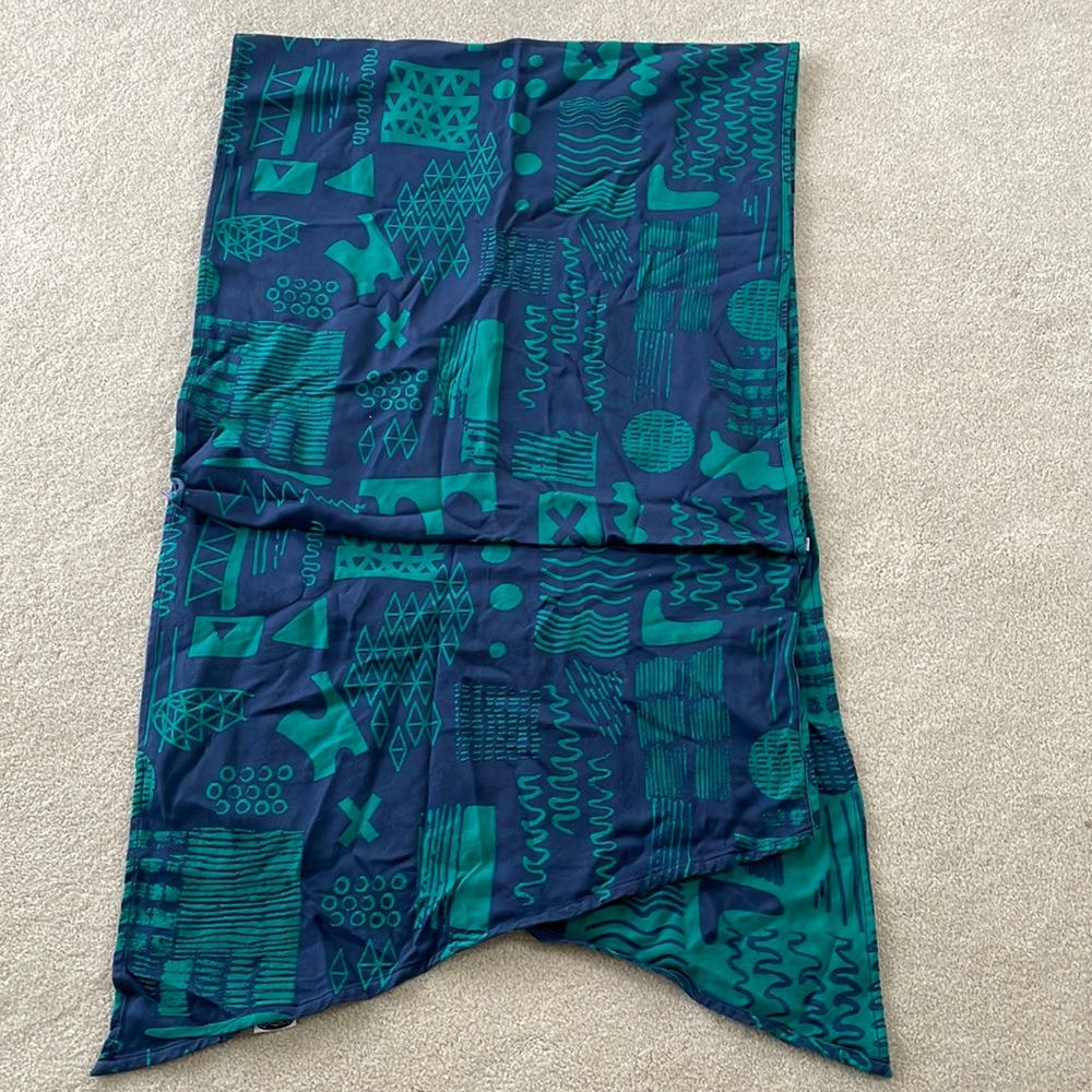 Ankalia Fusion Etch woven cotton/tencel wrap size 4 EUC